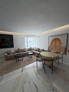 Luxury 2-bedroom apartment for rent in Malabata Hills Tangier